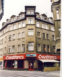 Große Ulrichstraße 40 vor der Sanierung 1992, Halle/S.