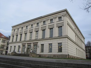 Universtitäts-Hauptgebäude nach der Sanierung, Halle/S.